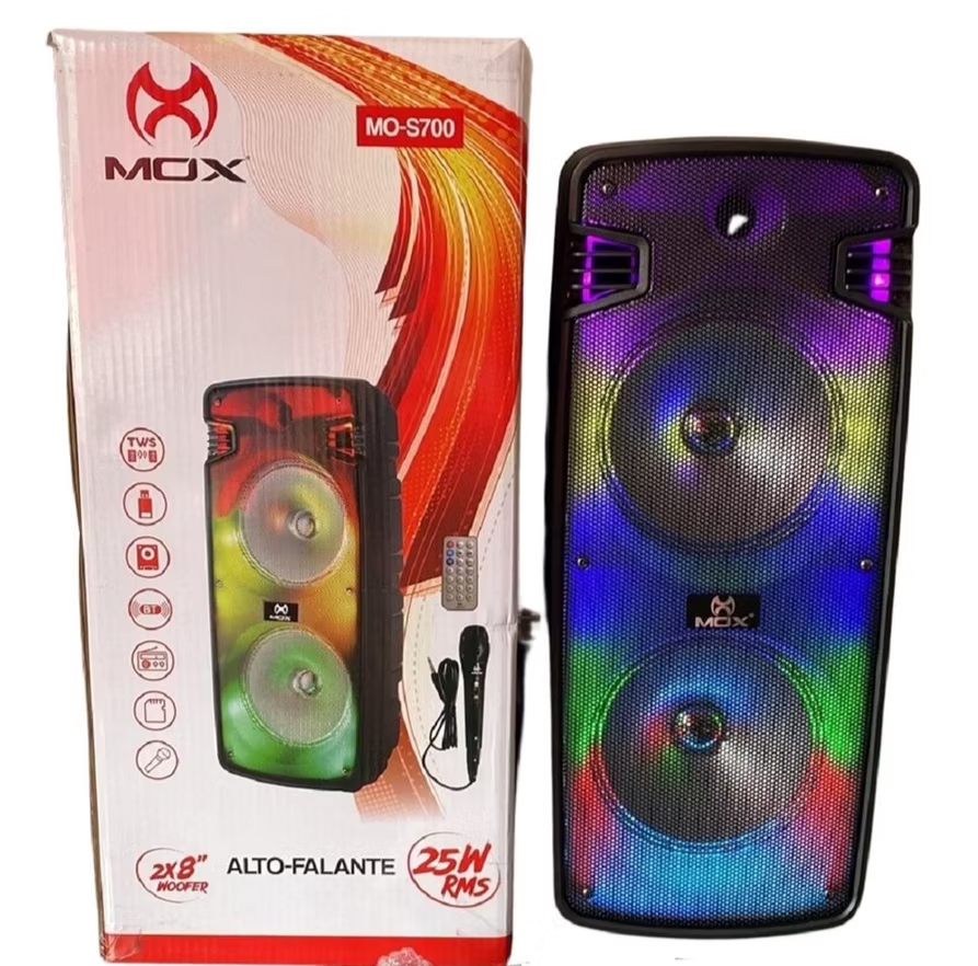 Caixa de som Bluetooth mox Mos700