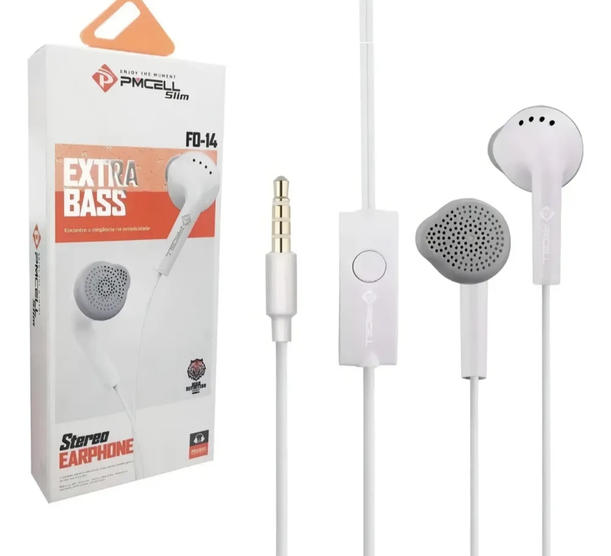 Fone de ouvido com fio  / microfone