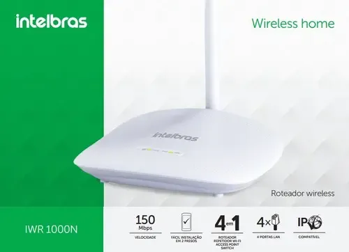 Roteador 1 antena 150 mbps