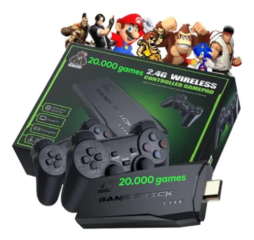 Vídeo game stick  20.000 jogos