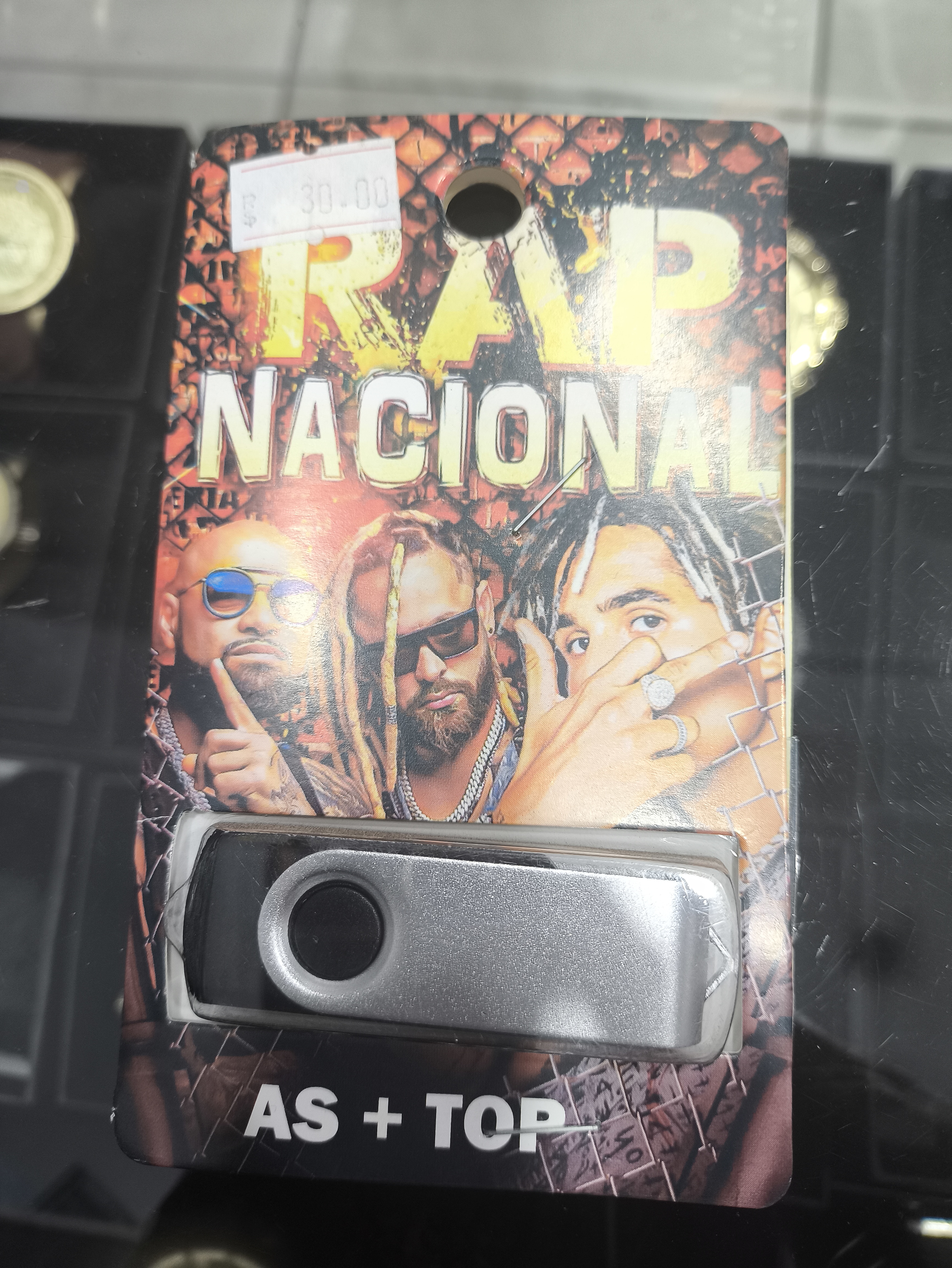 Pendrive rap nacional