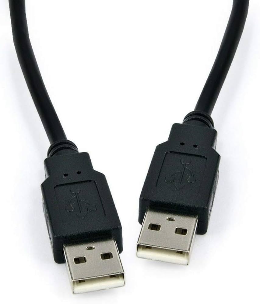 Cabo USB macho 2 pontas