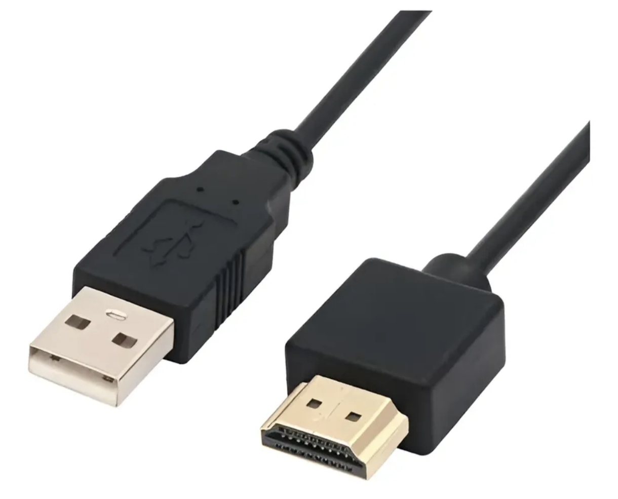 Cabo USB HDMI
