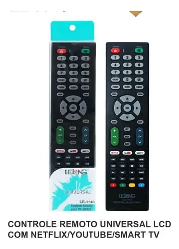 Controle universal tv com pilha